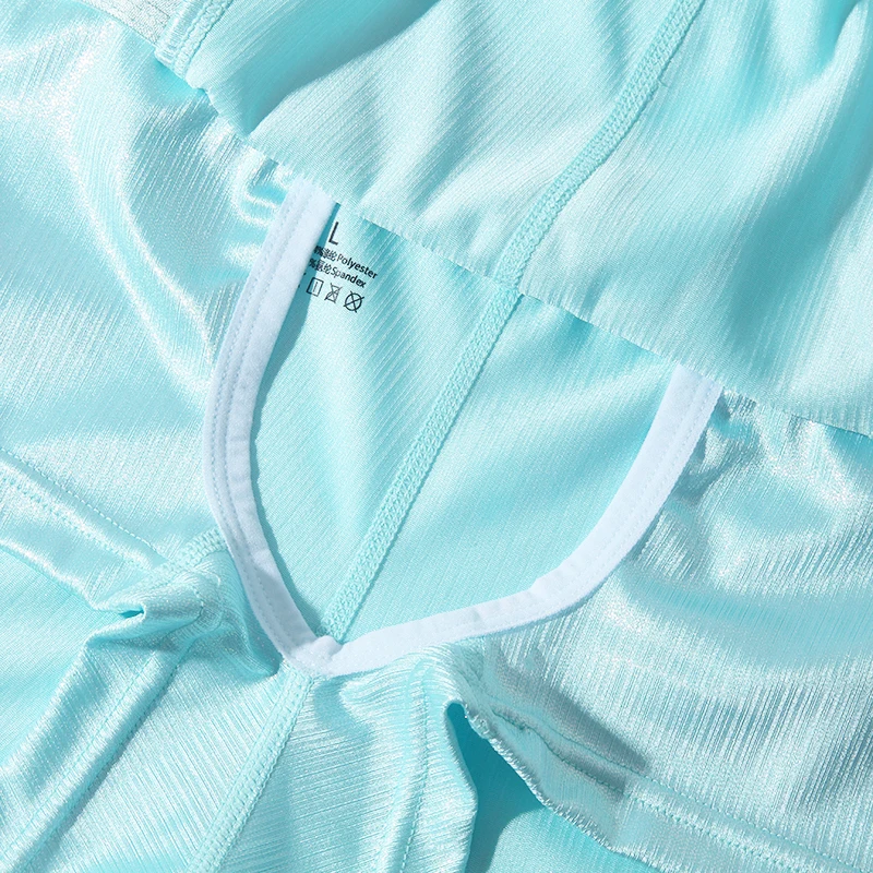 Men's Open Front Boxer Shorts with Crotch Hole Sexy Bulge Pouch Underwear Breathable Gay Underpants Lingerie Comfort Panties