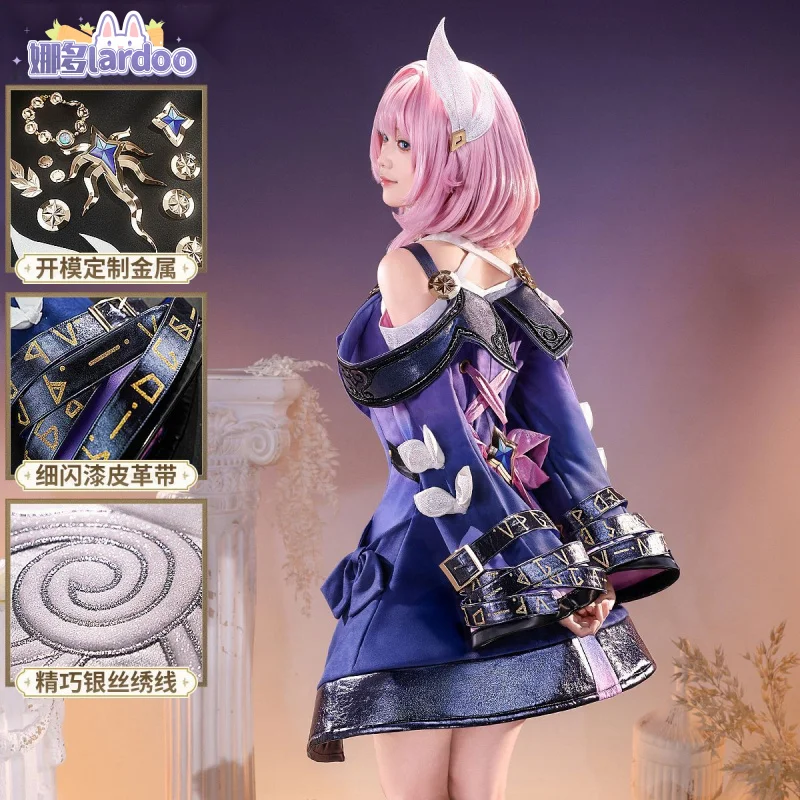 2025 Honkai: disfraz de Star Rail Cyrene, uniforme, fiesta de Carnaval de Halloween, ropa de juego de rol de Navidad para mujer