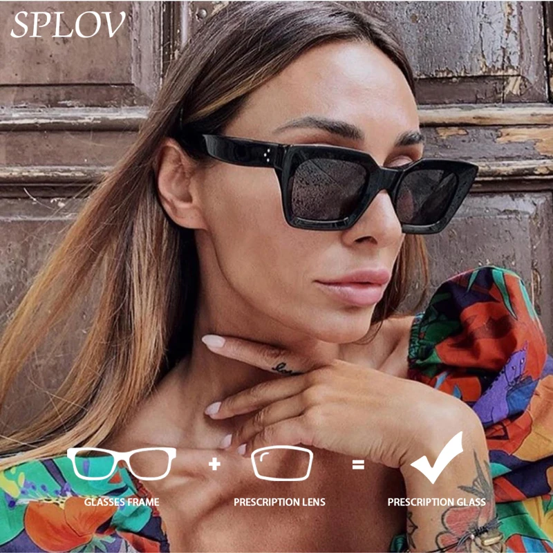 

SPLOV профессиональные индивидуальные солнцезащитные очки по рецепту мужские поляризационные солнцезащитные очки для вождения с прогрессивной пленкой очки по рецепту