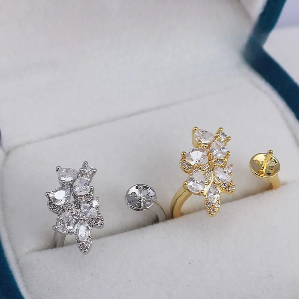 

5pcs Adjustable Gold Plated Pearl Ring Settings Findings & Accessories-for Jewelry Making Bulk Wholesale Craft Supplies 8-12mm