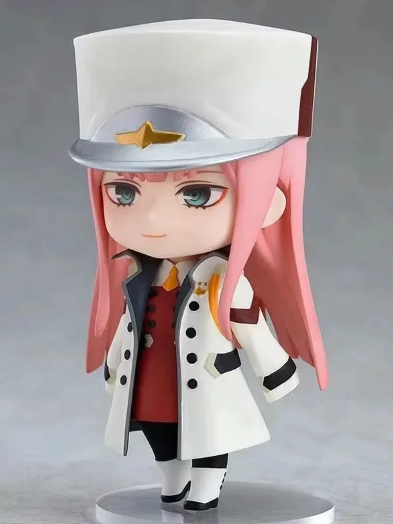 Anime DARLING in the FRANXX Zero Two Joints are movable and replaceable Q Version Action Figure PVC Model Statue Toys Gifts