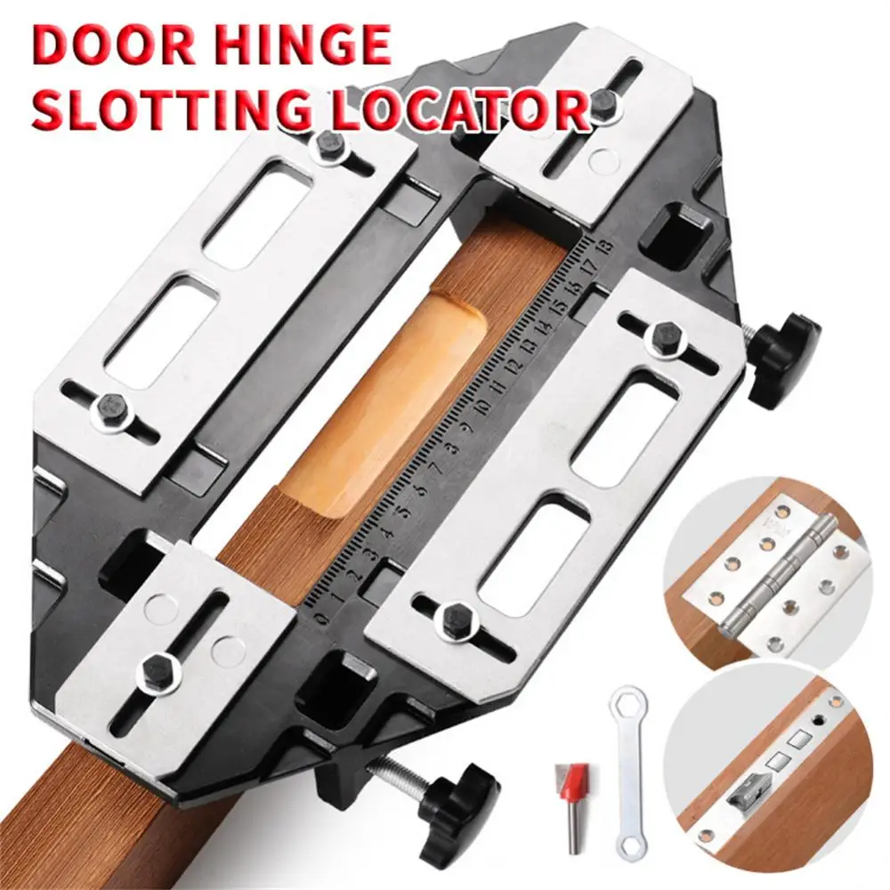 Steel Wooden Door Lock Fixed Lightweight Wear-resisting Durable Trimming Machine Cutter Adjustment Wrench Woodworking Tools