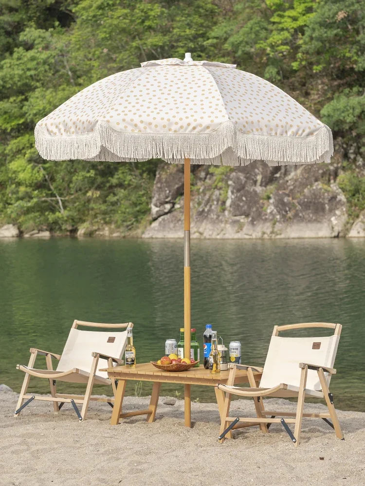 Camping, fishing, lounge chairs, sun shading, tassel beach umbrellas, outdoor Kemet chairs, camping beech folding tables and cha