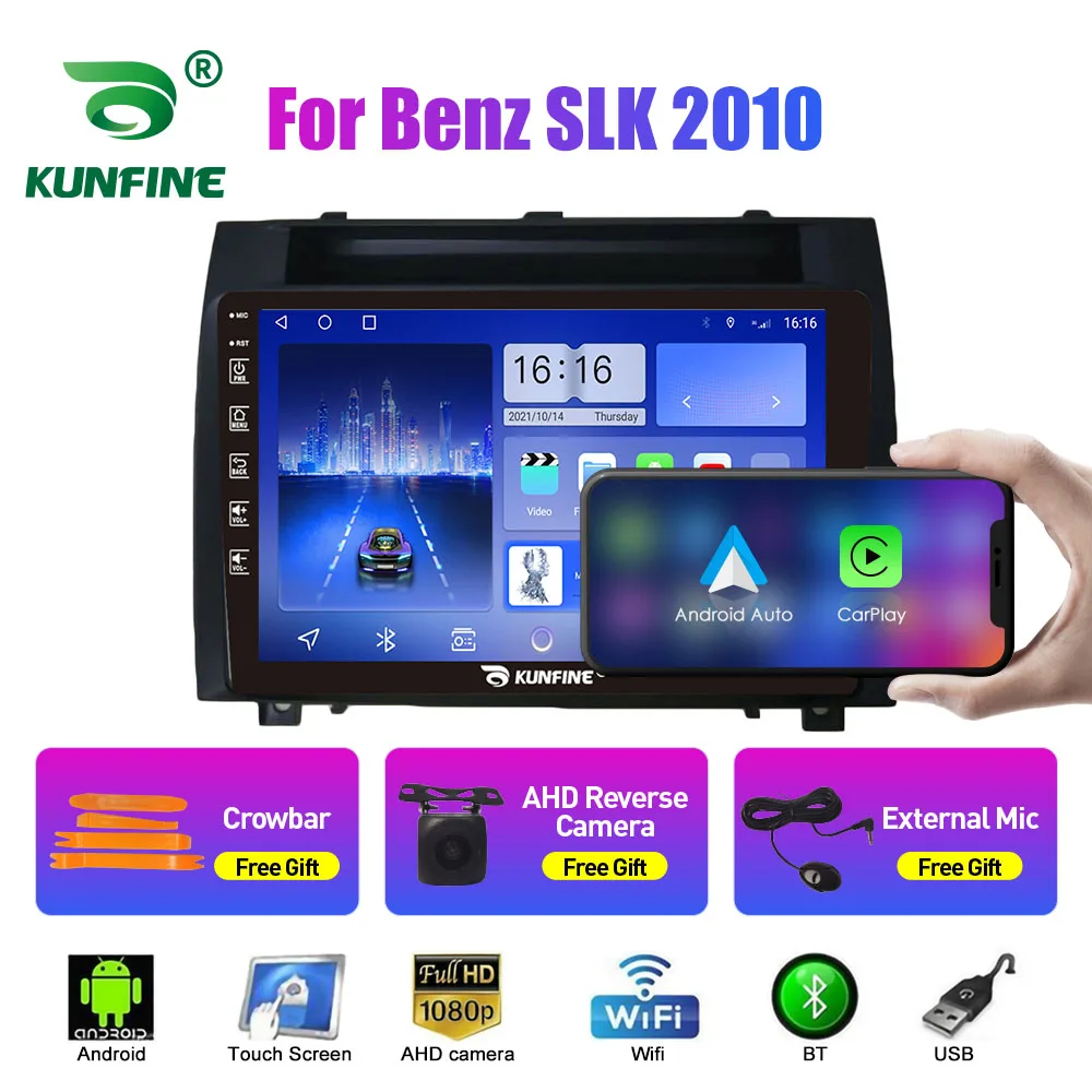 Car Radio For Benz SLK 2010 Octa Core Android 10.0 Car DVD GPS Navigation Player Deckless Car Stereo Headunit