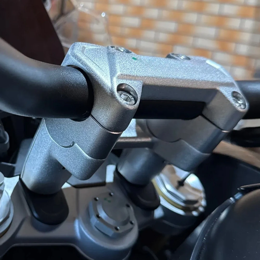 For TIGER1200 TIGER 1200 Tiger1200 Tiger 1200 GT Pro 2023-2025 Handle Bar Riser Back Moved Up 25MM Handlebar Mounting Risers