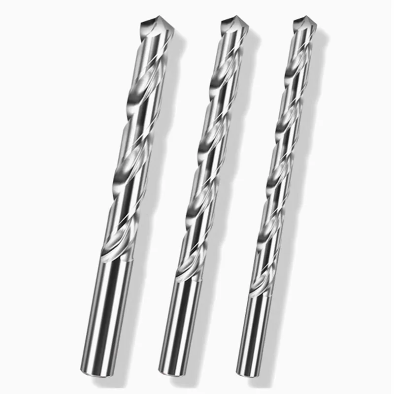 Wiertło ze stali wolframowej 1 SZT. 1.0-12.0mm HRC55 Wiertła z węglika spiekanego Wiertło kręte do aluminium / miedzi