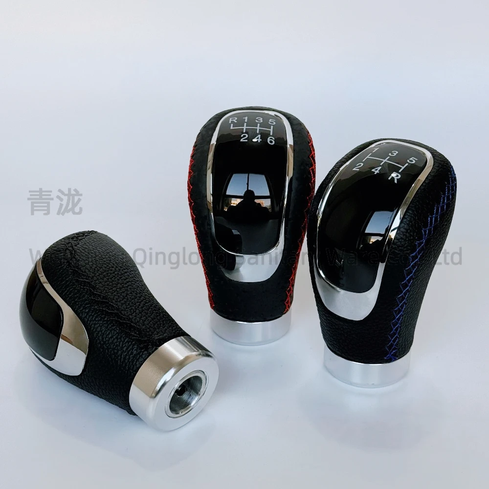 

Универсальная ручная шестерня 5/6 скоростей, кожаный удлинительный рычаг переключения передач, головка переключения передач с двойным гобоем