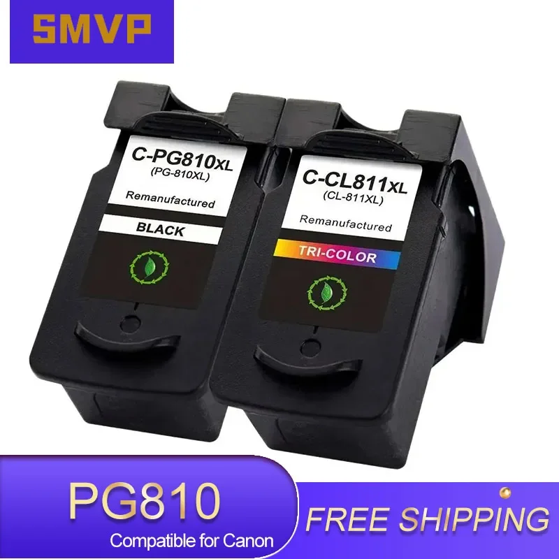 810XL 811XL PG810 CL811 PG 810 CL 811 XL PG-810 CL-811 Color Remanufacture Ink Cartridge for Canon Pixma IP2770 Printer