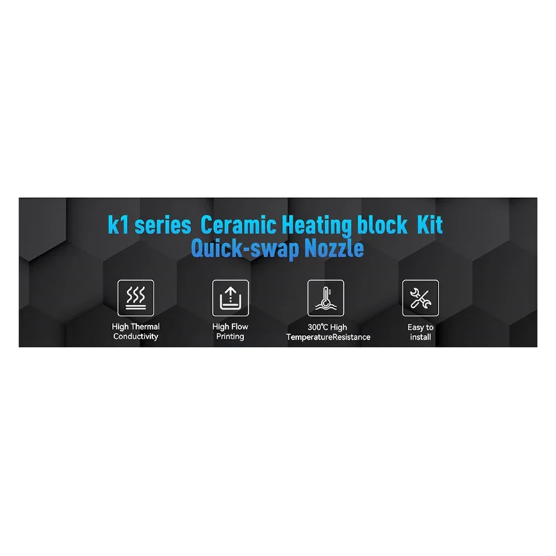 

Well Made-3D Printer Hotend K1 K1c Hotend Kit Unicorn Quick Swap Nozzle For K1 Max K1C 3D Printer