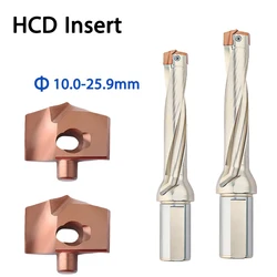 HCD carbide tungsten steel inserts are suitable for JCD crown drilling deep hole high precision and high efficiency drill bits