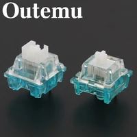 Outemu Ocean Switch para teclado mecánico, 3 pines, lineal silencioso, Clicky, 45g, 55g, RGB, SMD, teclado mecánico, interruptores MX para juegos