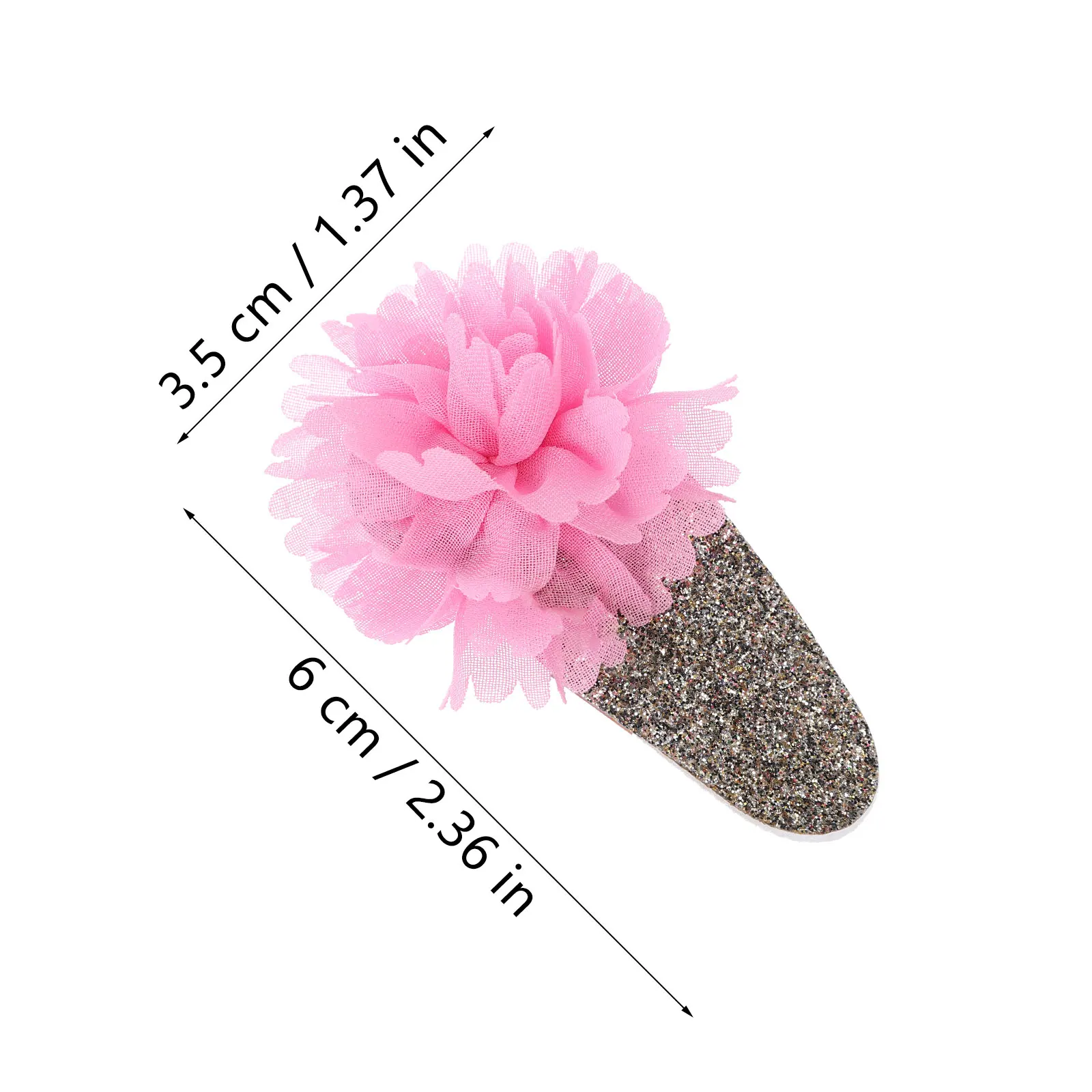 

2 шт. шикарные заколки для волос для девочек, модные стильные детские аксессуары для волос, идеально подходящие для свадеб и торжеств