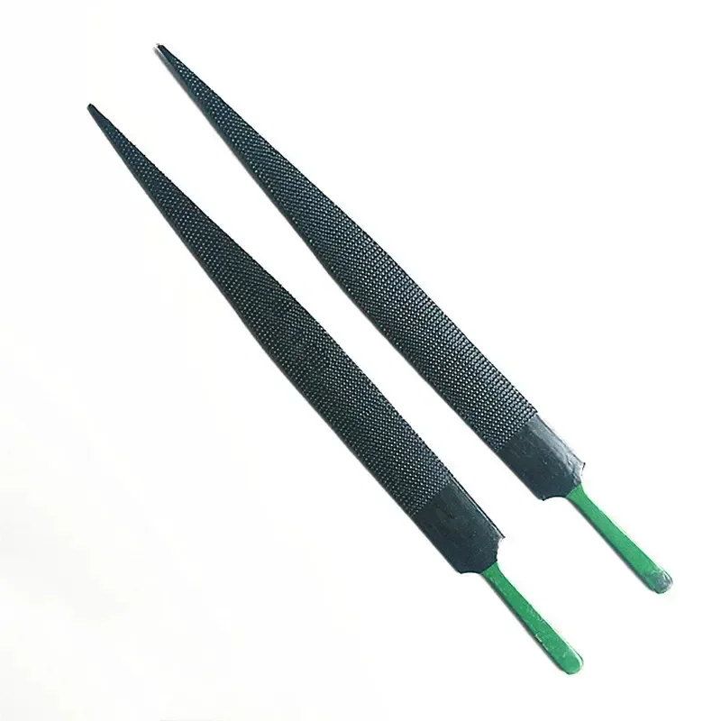 Immagine 3: 1 pz Lima per intaglio del legno Microtech 4 in 1, a doppio taglio, in lega, piatta, semicircolare, per intaglio e raschiatura