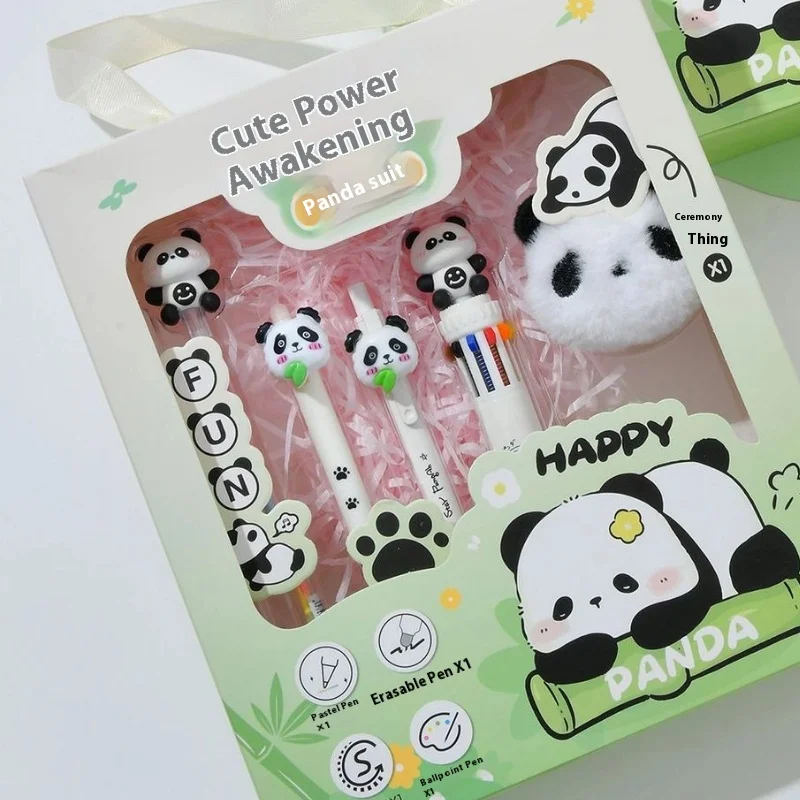 

Capibala Gel Pen Set Cartoon Stationery Box Ballpoint Erasable Pen Send Students Stationery Holiday Gifts Office Supplies Gift