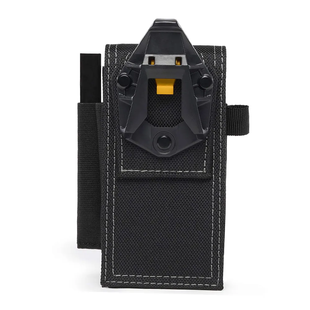 1pc TOUGHBUILT Durable Polyester Smartphone Pouch with Notebook & Pencil Holder,  Tool Organizer