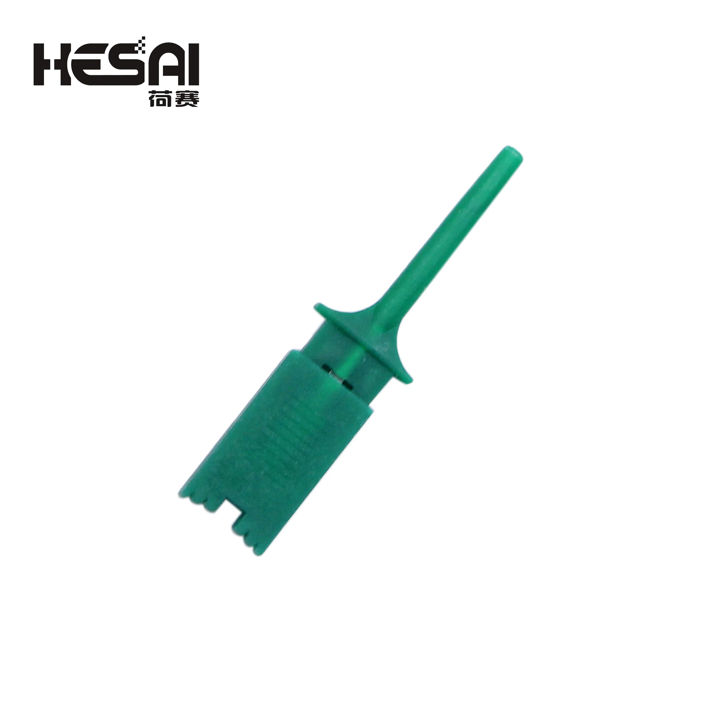 Imagem -03 - Clipe de Crocodilo para Testes Eletrônicos Gancho de Teste Grabbers Sonda de Teste Smd ic Cores 10 Pcs