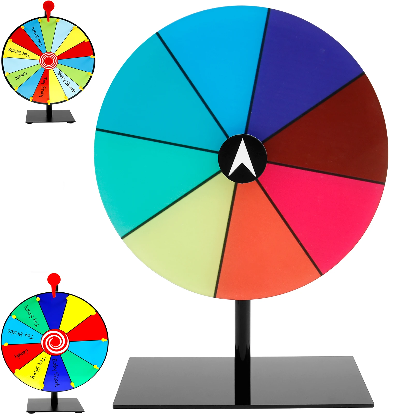 

Настольный приз, проигрыватель, красочная рулетка, колесо, игра, вечеринка для удачи, поворотная пластина для паба, рекламные мероприятия, вечеринка