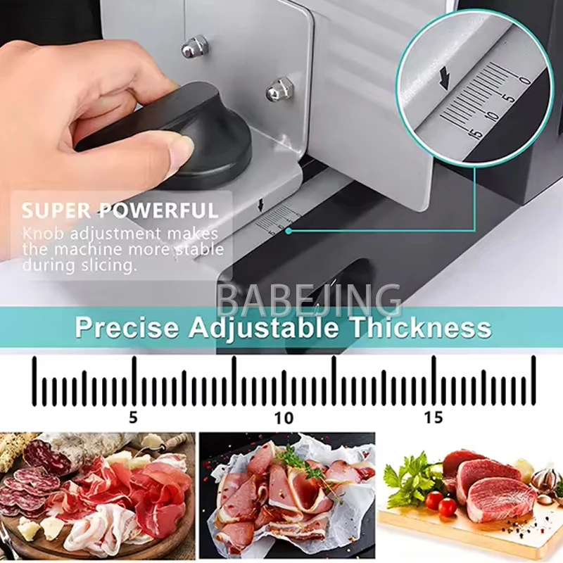 Бытовая мясорубка 200 Вт, электрическая бытовая полуавтоматическая нарезка для моркови и картофеля