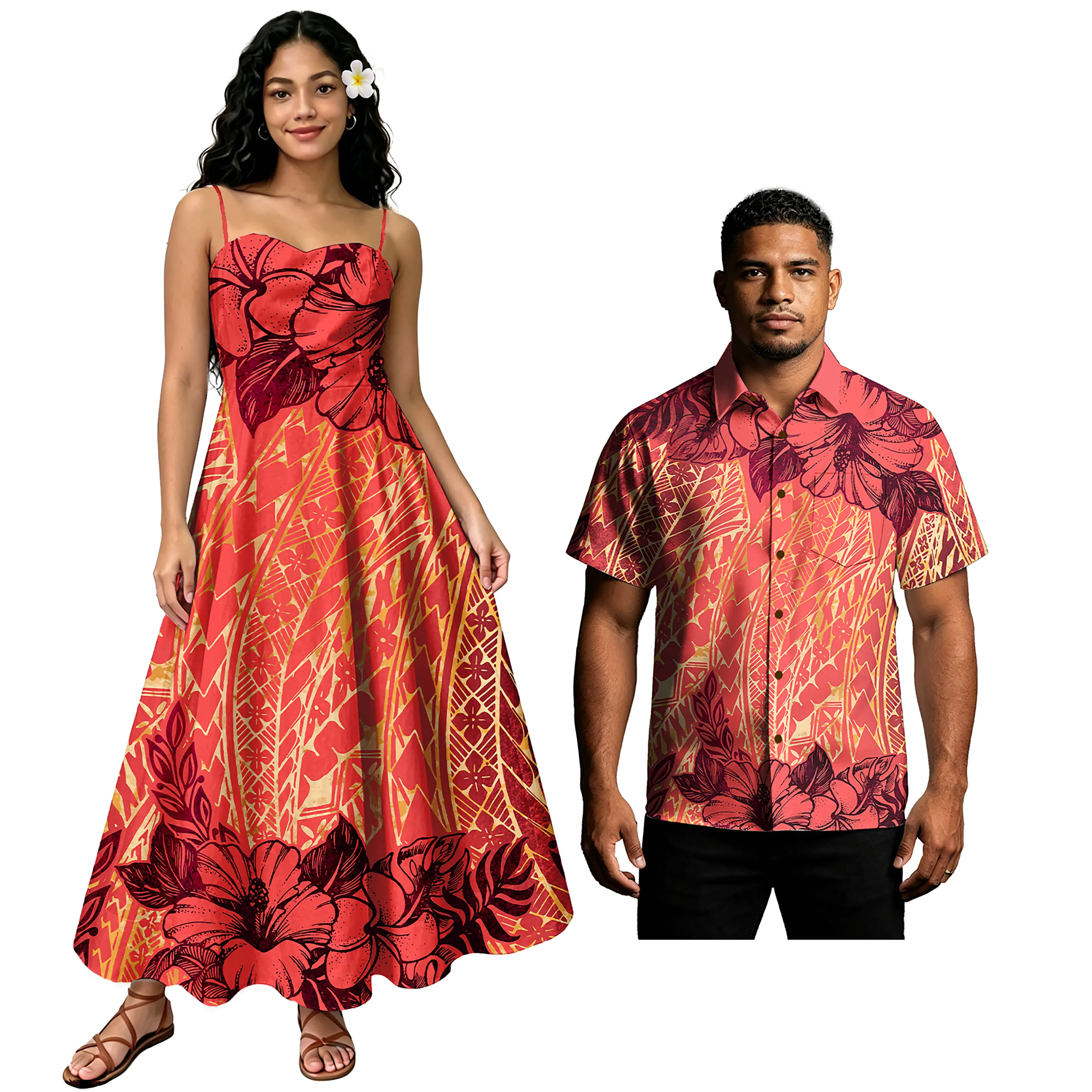 Camisas Aloha Casuais para Hom - Printed Floral Shirt avaliação e preço