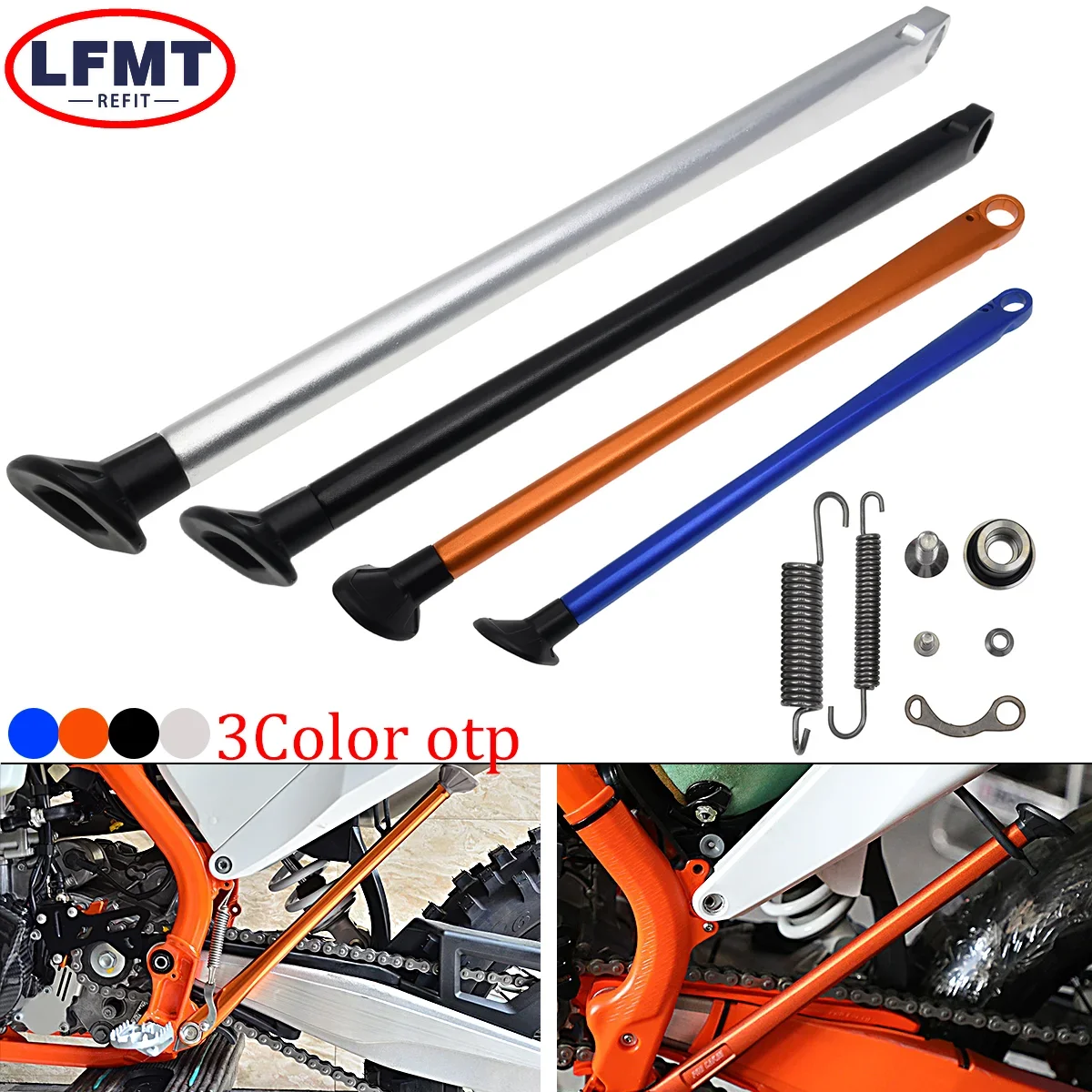 For KTM XC EXC EXCF XCW XCF XCFW 125-500 2008-2022 2023 Motorcycle Kickstand Side Stand Spring Kit For Husqvarna TE FE TX FX FS