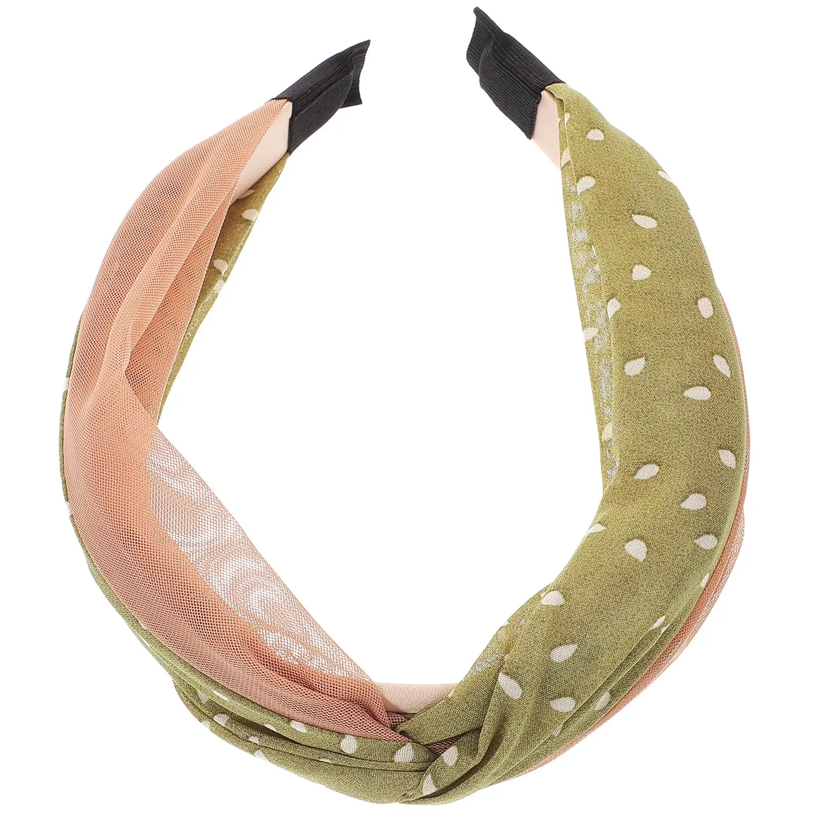

Dot Hairpin Head Hoop Fashion Headbands for Women Broadside Girl Fancy Hairbands Women's
