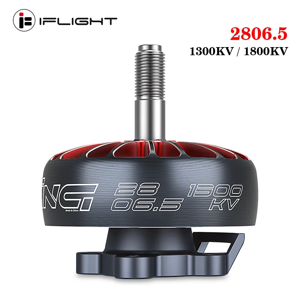 

IFlight XING 2806.5 Бесщеточный двигатель Cinelifiter 1300KV/1800KV 2-6S для 7-8-дюймового FPV-рамного пропеллера RC FPV Racing Drone