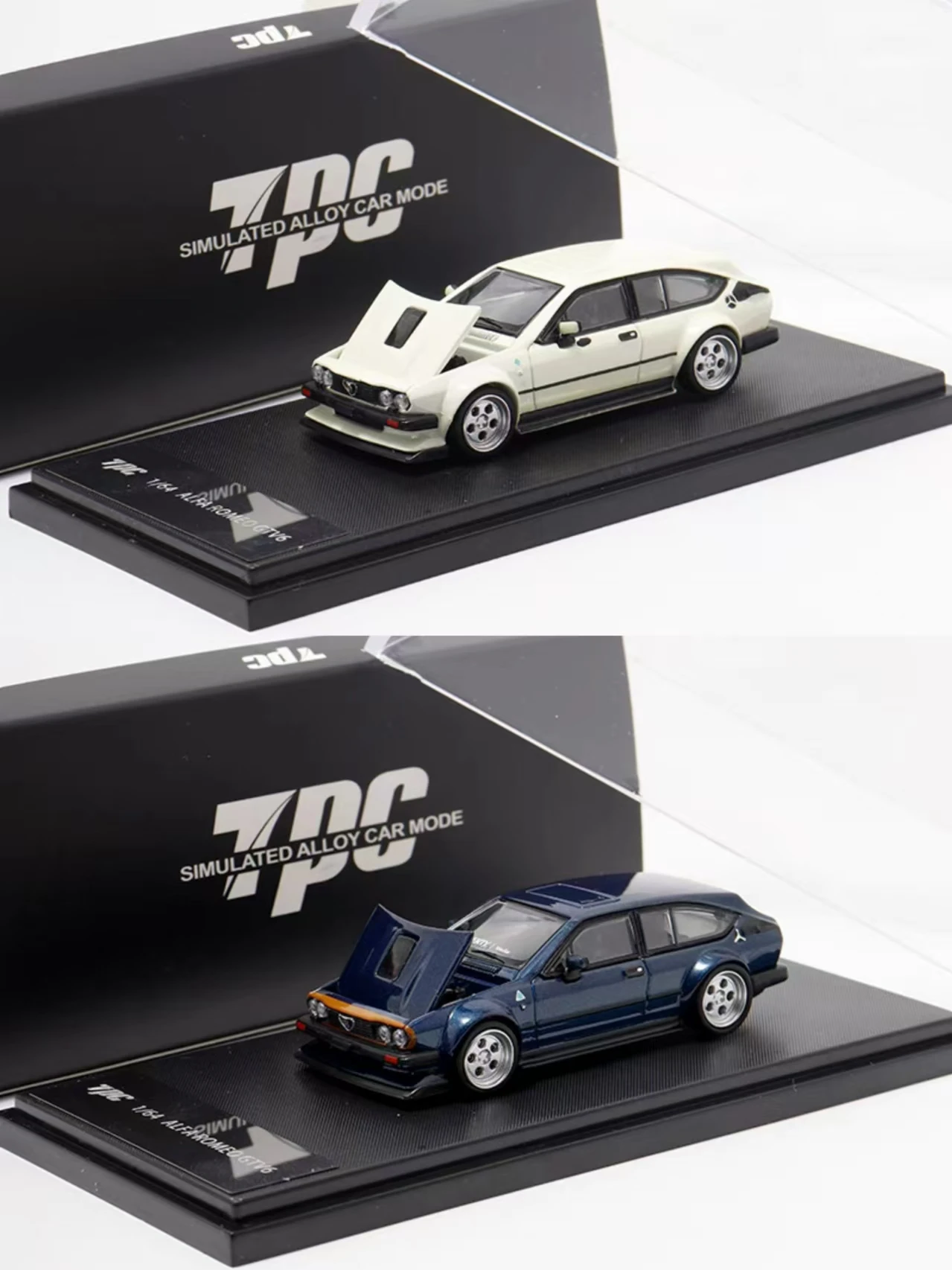 TPC 1:64 ROMEO GTV6 Alloy Model Car