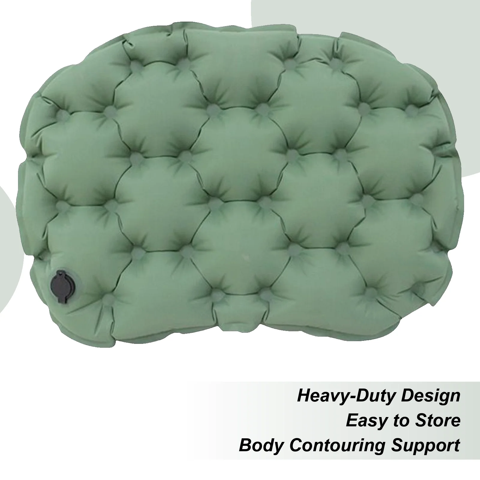 

Airplane Seat Cushion Inflatable Portable Airplane Cushion Comfortable Sitting Mat For Truck RV Home Offices Camping Stadium
