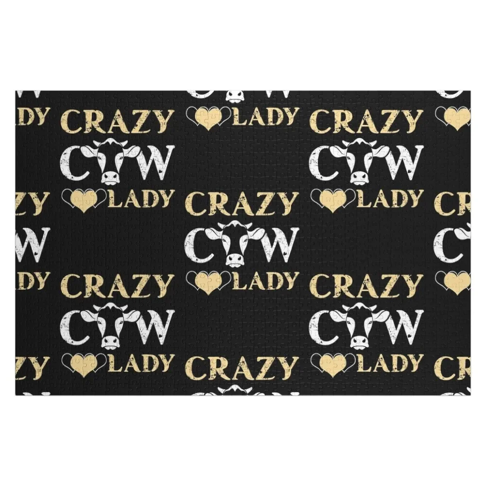 

Пазл с животными Crazy Cow Lady