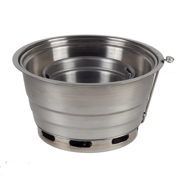 korean style indoor bbq grill custom stainless stove smokeless charcoal barbecue