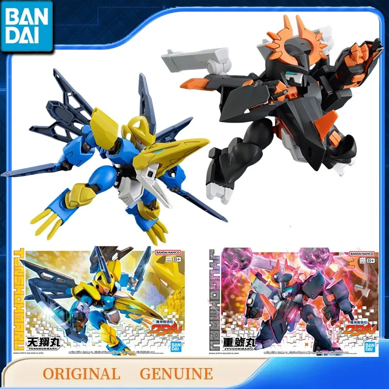 Bandai Origina L GUNDAM ชินโซuden Wataru RYUJINMARU KIRINMARU FUJINMARU อะนิเมะ Acchion Figures ของขวัญประกอบชุด Ornaments