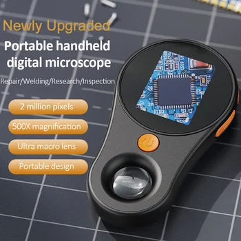 500X digital handheld microscope 1080P Video micro2 2 million handheld portable high-definition electronic magnifier