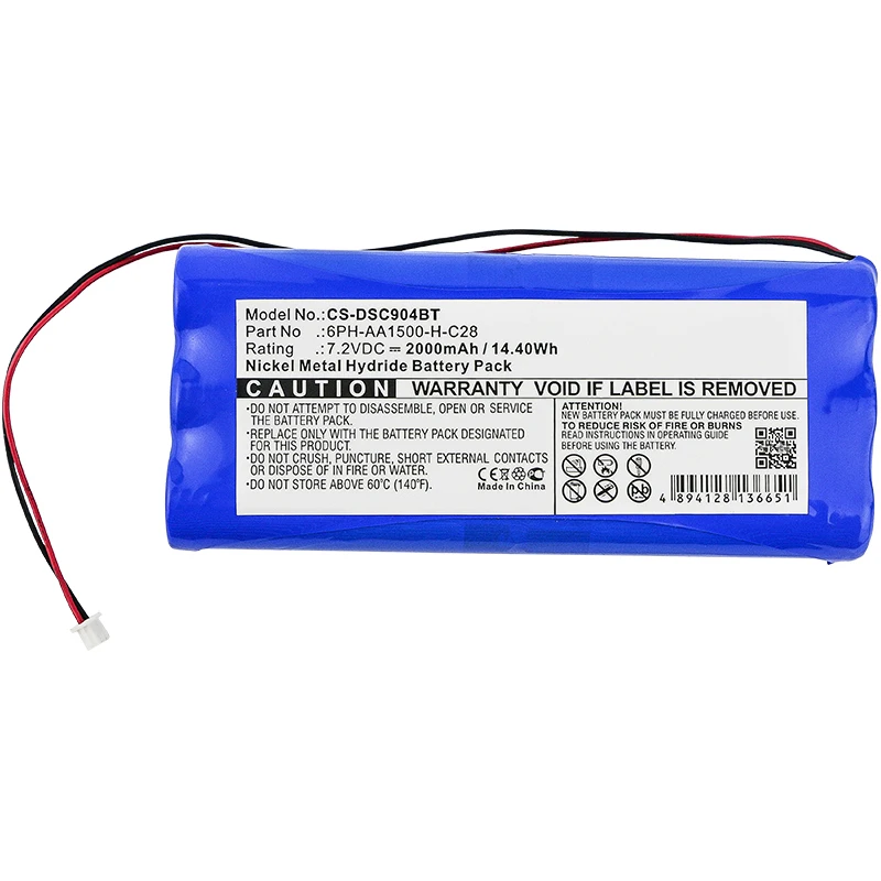 Fanhua batería DSC 6PH-AA1500-H-C28 batería para 9047 Powerseries Security Syst SCW9045 PowerSeries 9047 Wireless Cont Impassa