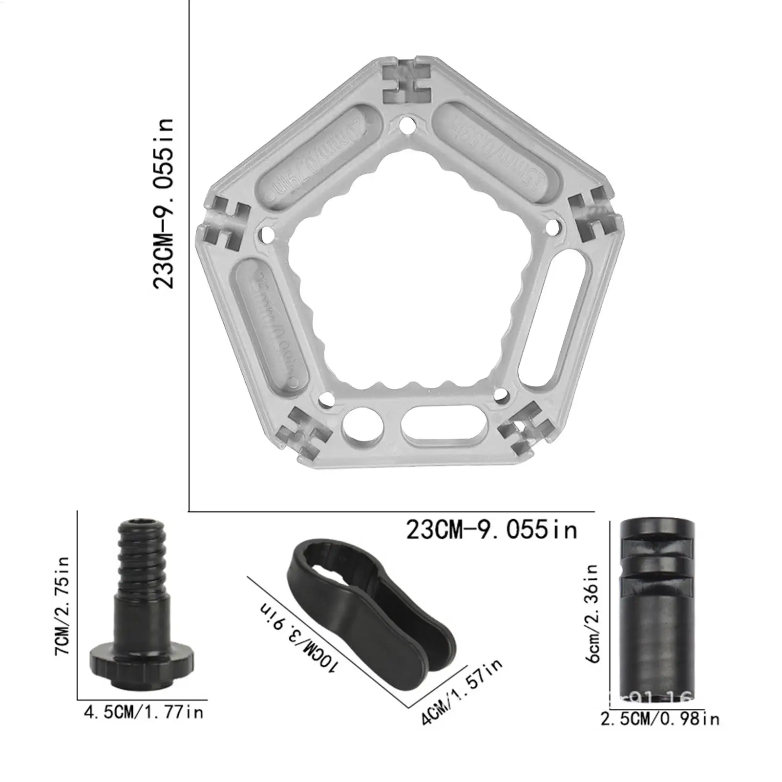 Hand Strengthener Ergonomic Workout Aid Multi-functional Strength Trainer Dumbbell Attachment For Youth Teens Grandma Grandpa