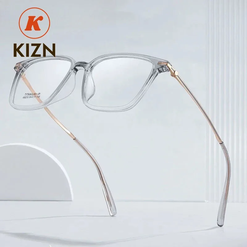 KIZN Prescription Fashion Women TR90 Myopia Recipe Clear Lenses Multifocal Reading Glasses Progressive Transparent Eyeglasses