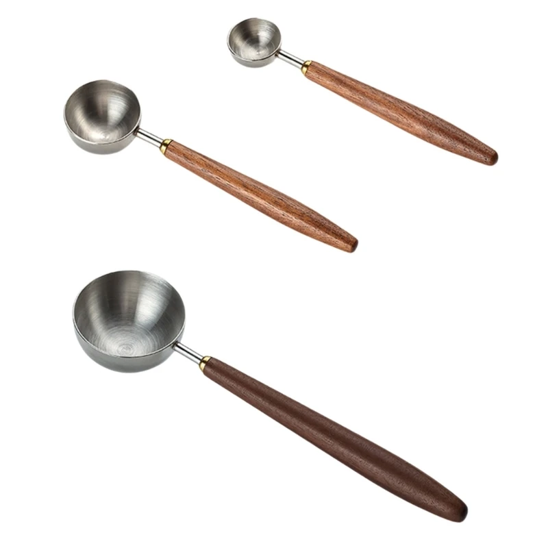 Elegant Coffee Bean Spoon Coffee Brewing Tool Coffee Spoon Coffee Measure Tool Coffee Brewing Utensils for Coffee Powder