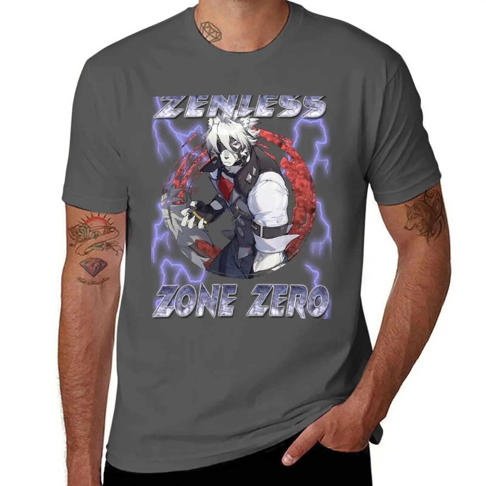 

Zenless Zone Zero - Von Lycaon T-Shirt t shirts for man pack white t shirt custom print man t shirt cotton high quality T-Shirt