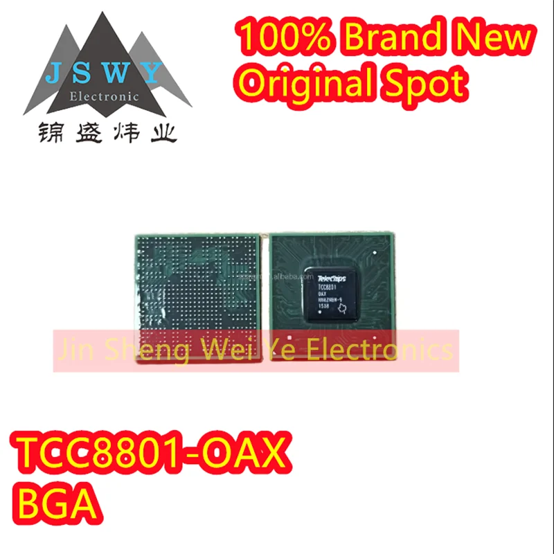 

TCC8801 TCC8801-OAX TCC8801-0AX BGA Car Navigation Vulnerable Chip 100% Brand New Original Electronics