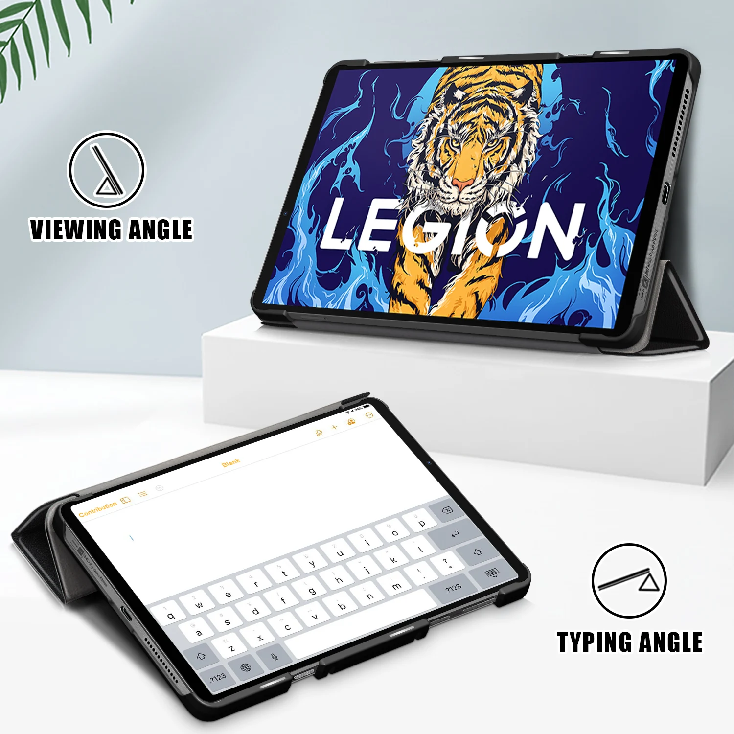 Tablet Case for Legion Y700 3rd TB-320FC/FU Protective Cover (PU Leather Material,ultra Slim,Shockproof)