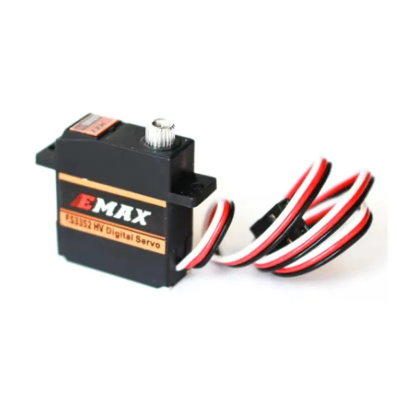 EMAX-Servo numérique standard tout usage, haute tension, engrenage en métal 12G, ES3352 HV, adapté pour voiture RC, robot, avion, importateur