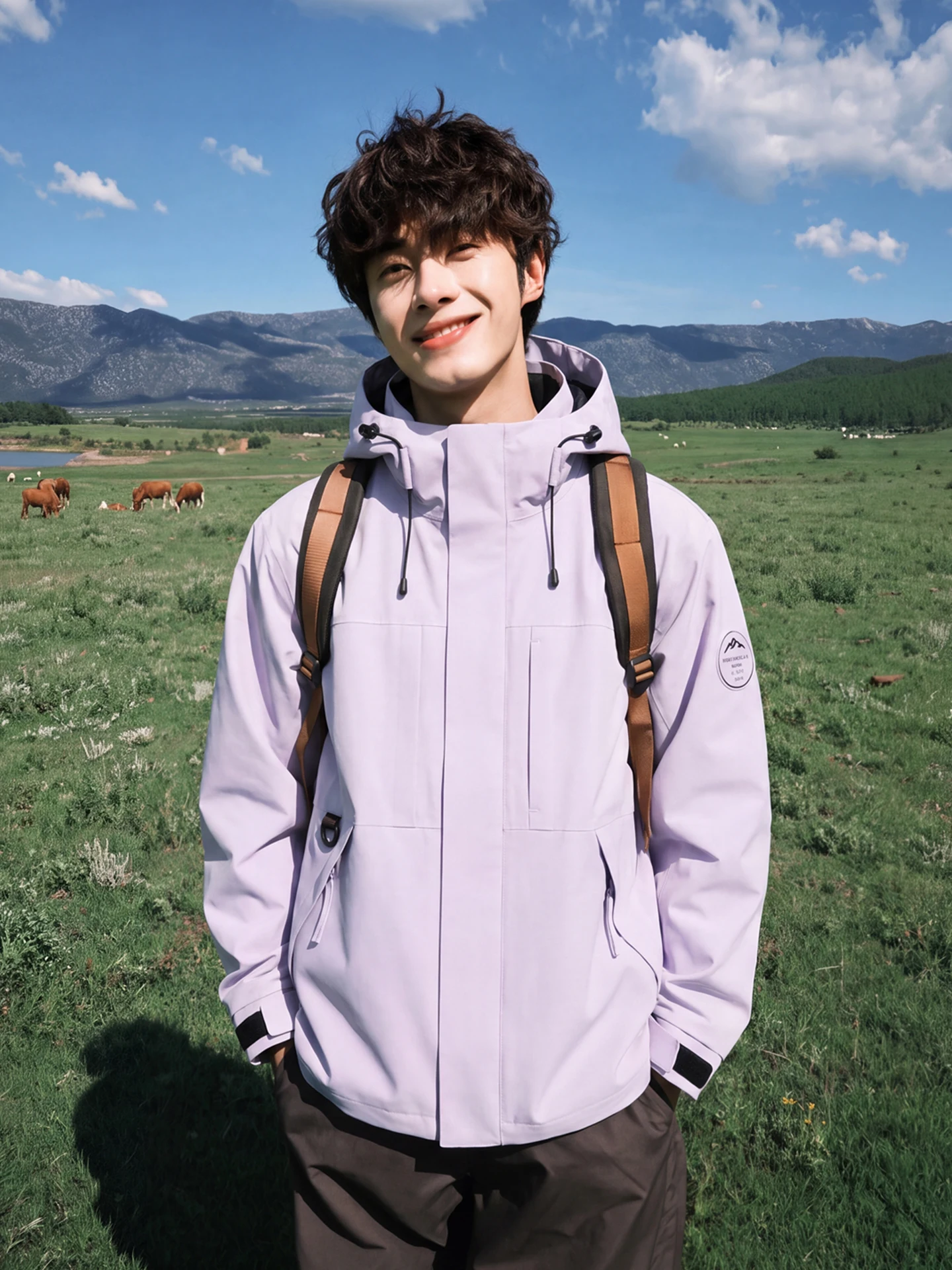 Warm Three-in-One Men's Jacket Coat for Autumn Winter Outdoor Hiking Loose Fit Windproof Youth Fashion Long Sleeve Zipper Clo...