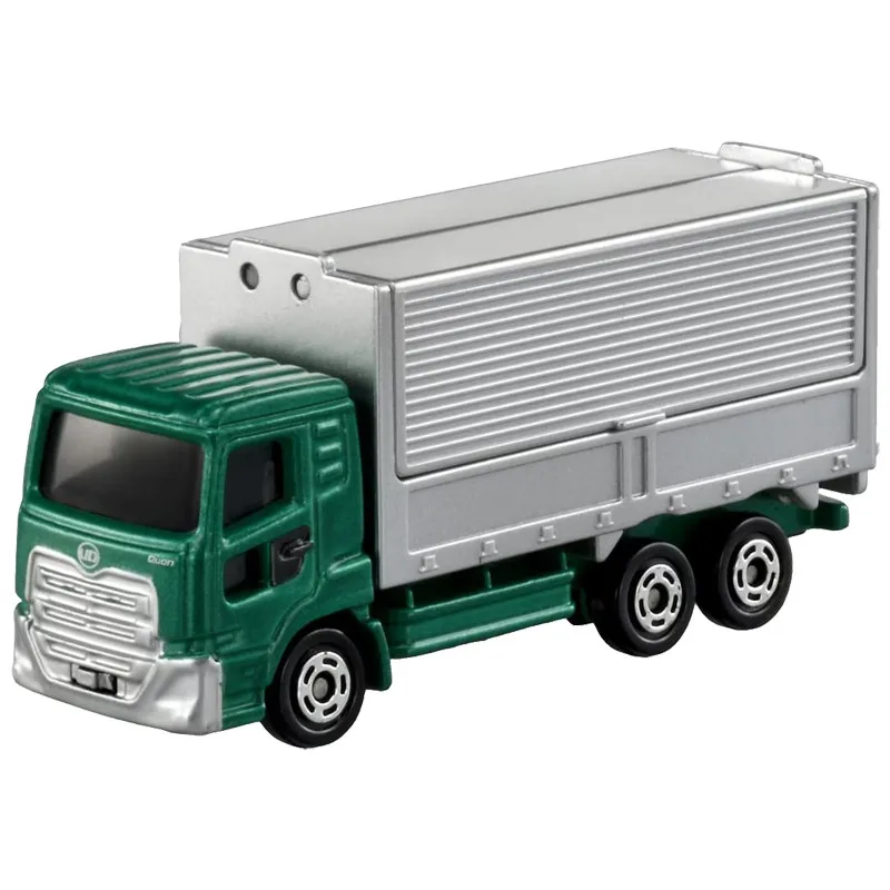 Original TAKARA TOMY Tomica No.31 UD Trucks Quon 1/?? Diecast Alloy Cargo Truck with Openable Roof Collectible Gifts for Boys