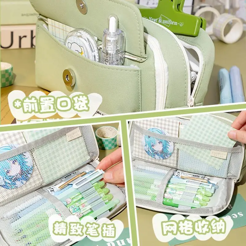 Tian Guan Blessin Lare Capacity Case For Boys And Girls, Multi-Layer Children's Stationery Box, New Multi-Functional Pencil Ani