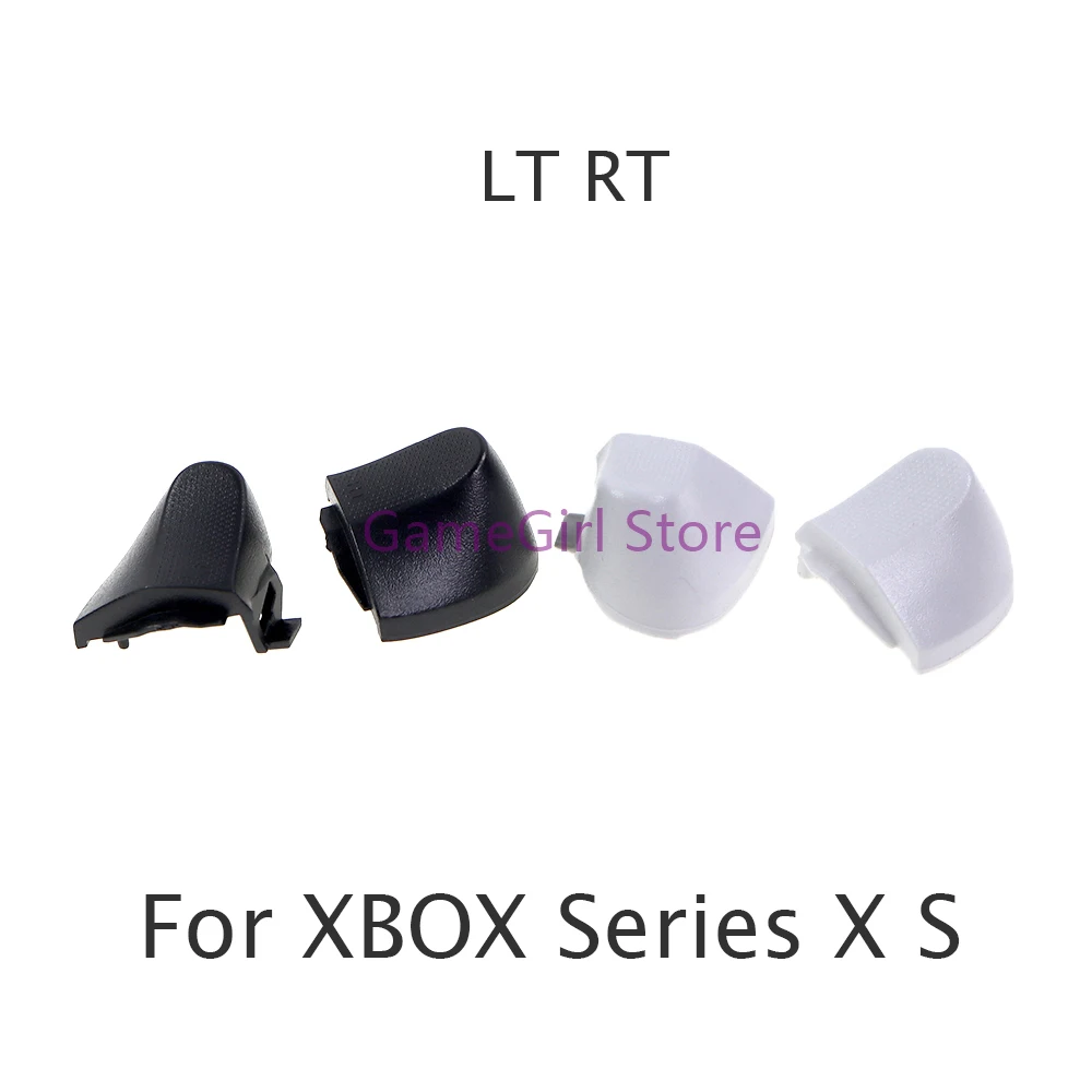 

50sets For Xbox Series S X XSS XSX Controller Black White LT RT Button Trigger Keys Replacement Parts