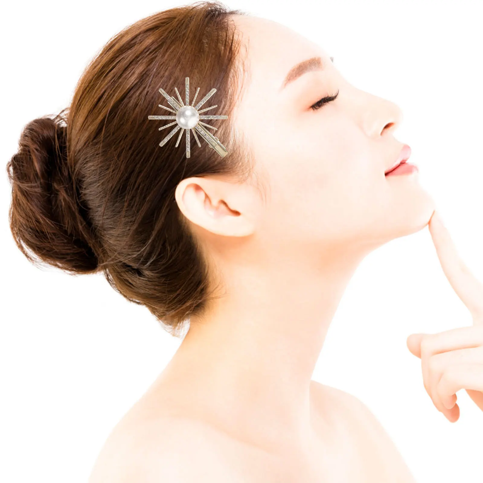 

5Pcs Exquisite Snow Hairpins Women Hair Decorations Great for Family Gatherings Special Occasions Gift Ideas Hair Clips