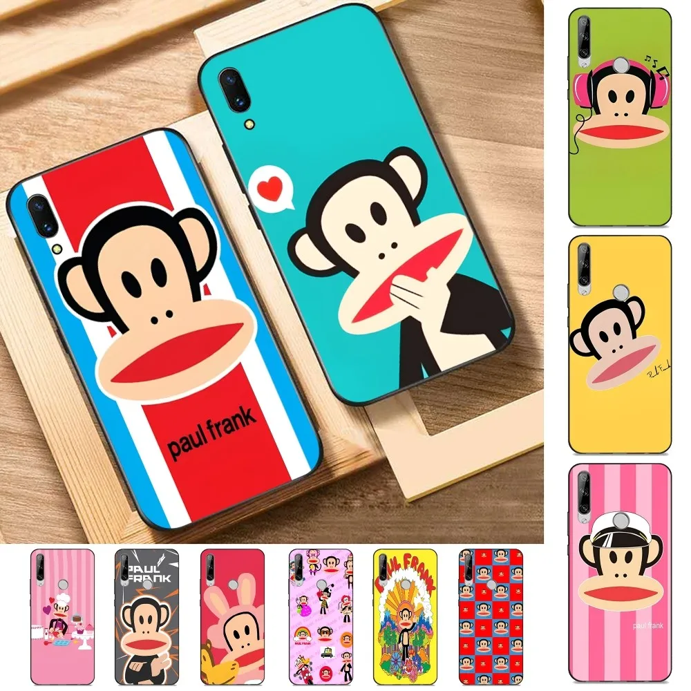 P-Paul F-Frank Phone Case For Huawei Y9 6 7 5 Prime Enjoy 7s 7 8 Plus 7a 9e 9plus 8E Lite Psmart Shell