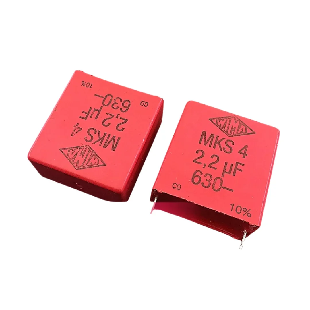 

5PCS/German Weimar Capacitor MKS 4 630V 2.2UF 630V225 2U2 Pin Distance 27.5mm