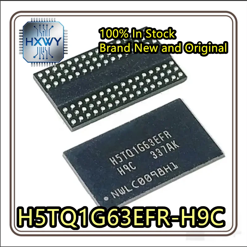 (2/5 pcs) H5TQ1G63EFR-H9C BGA96 package   Electronics Brand new genuine product   Fast dispatch