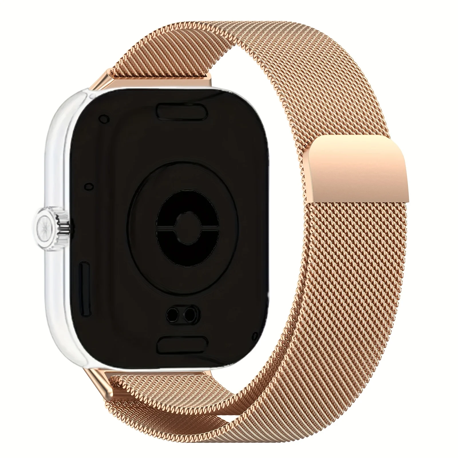 حزام من الفولاذ المقاوم للصدأ لساعة Redmi 6 5 4 Milanese حلقة مغناطيسية لـ Xiaomi Mi Band 9 Pro/Band 8 Pro سوار معصمه #3