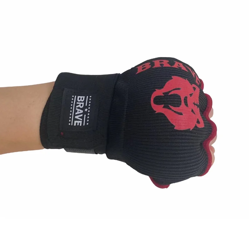 

2pcs Thickened Sponge Boxing Gloves Adjustable MMA Muay Thai Boxing Hand Wrap Gloves Sanda Fighting Boxing Hand Protective Gear